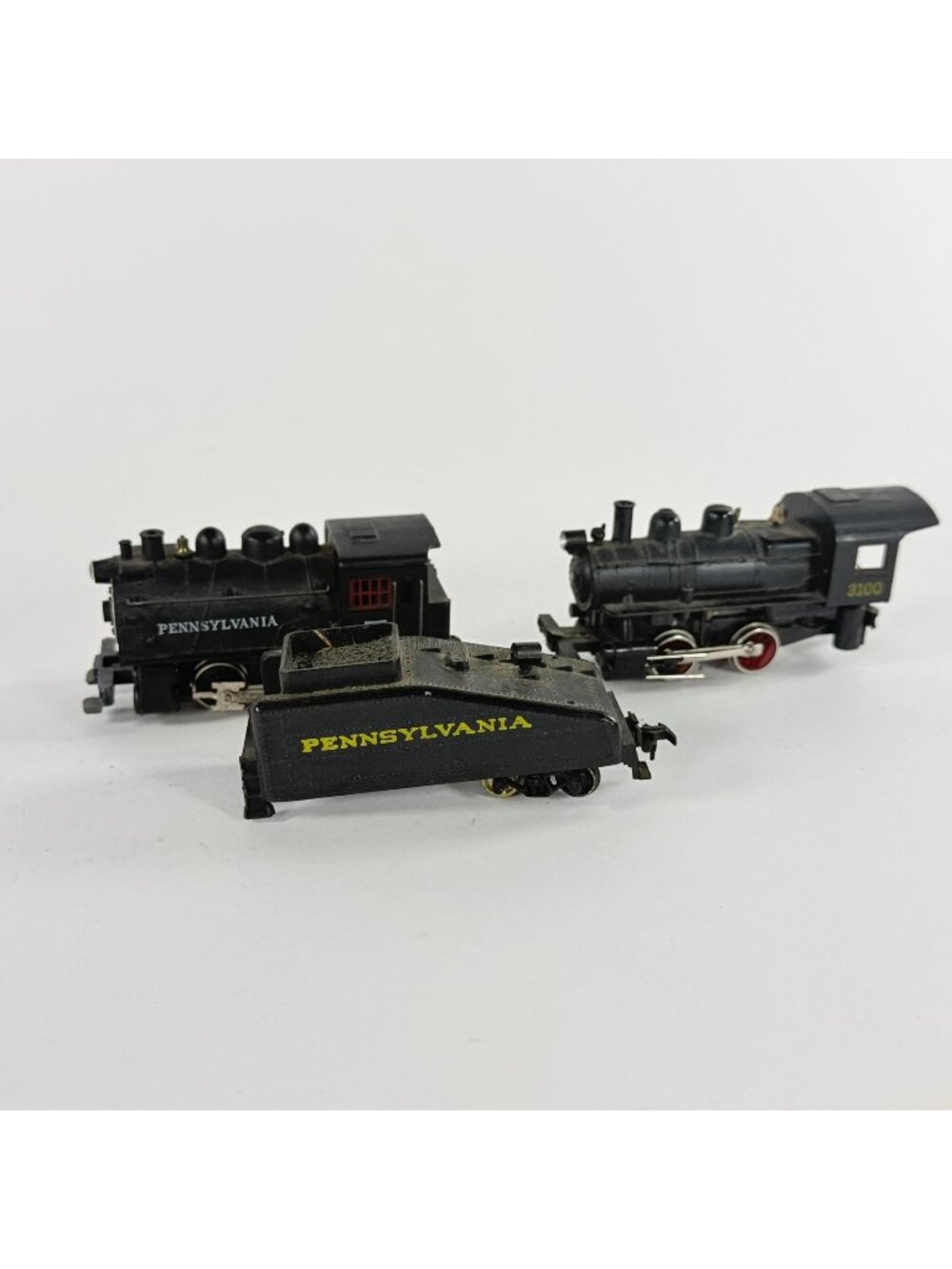 Pennsylvania Railroad HO Scale Locomotive Steam Engines Coal Tender Not Tested